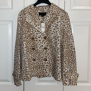 Ann Taylor Print Jacket
